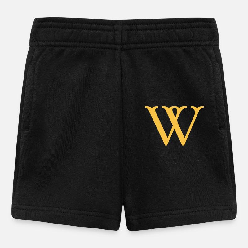 W - Short Bébé - noir