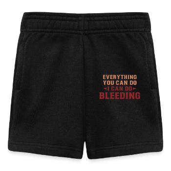 Feminismus Spruch Geschenk Vintage Emanzipation - Baby Shorts - Schwarz - Vorne