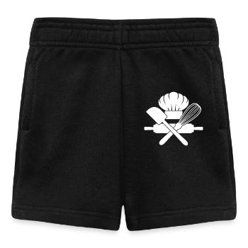Baking & Pastry Lovers, Baking Tools & Utensils - Baby Shorts - black - Front
