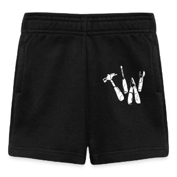 Outil Marteau Pince Clé Clé - Short Bébé - noir - Devant