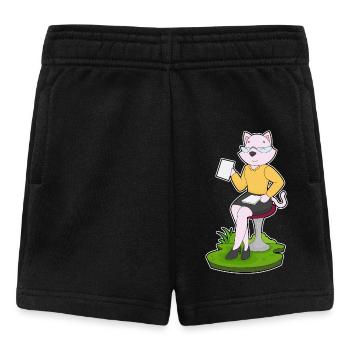 Bureau du Secrétariat du Chat - Short Bébé - noir - Devant