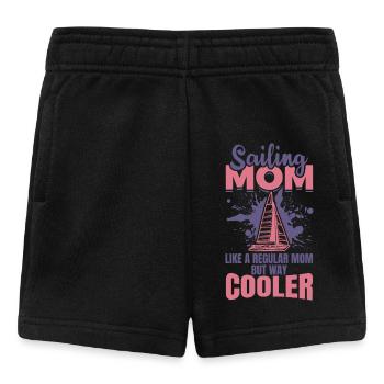 Segler Mama - Baby Shorts - Schwarz - Vorne