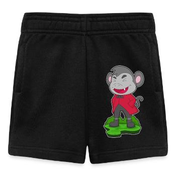 Singe Halloween Vampire - Short Bébé - noir - Devant