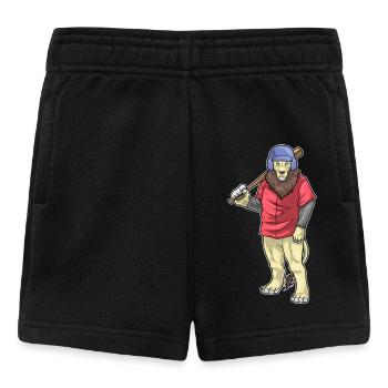 Löwe Baseball Baseballschläger - Baby Shorts - Schwarz - Vorne