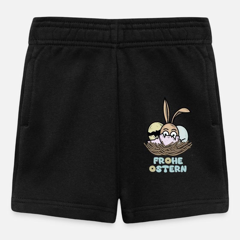 Joyeuses Pâques - Short Bébé - noir