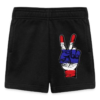 Drapeau de la Thaïlande Paix Victoire Symbole Utilisé - Short Bébé - noir - Devant
