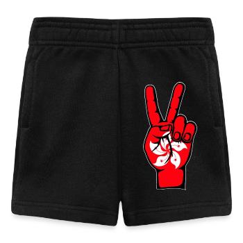 Hongkong Flagge Frieden Victory Symbol - Baby Shorts - Schwarz - Vorne