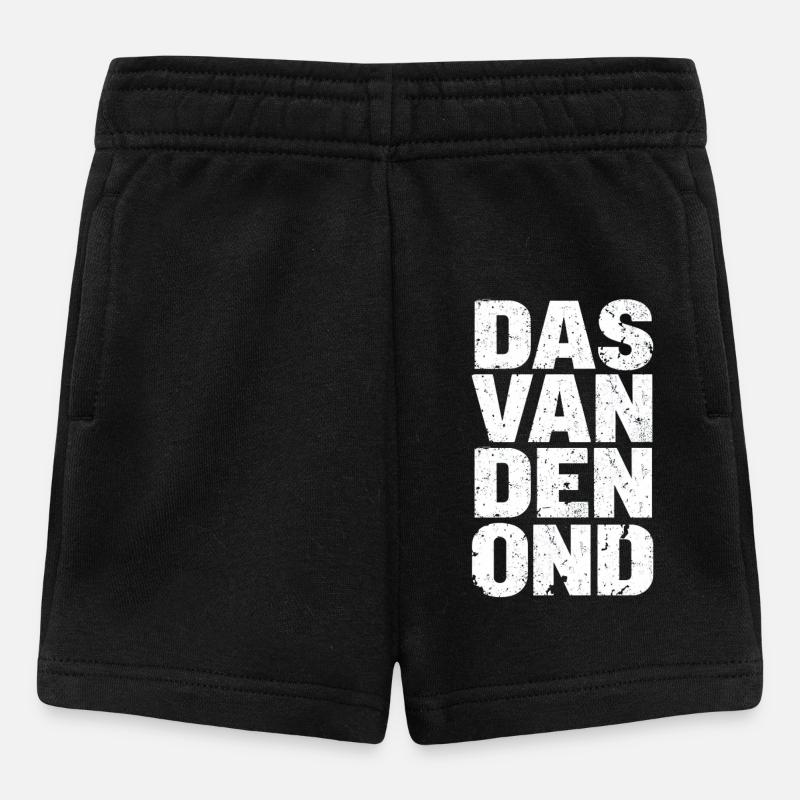 Das van den ond. Antwerp proverbs - Baby Shorts - black