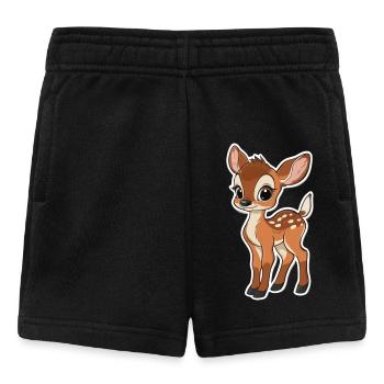 Reh - Baby Shorts - Schwarz - Vorne