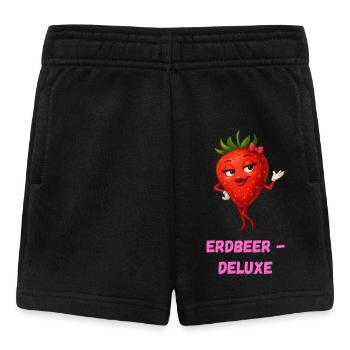 Caricature de charme de luxe Strawberry Lady - Short Bébé - noir - Devant