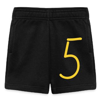 5 - Baby Shorts - Schwarz - Vorne