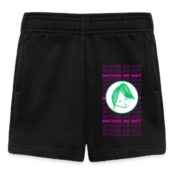 Ne m’embêtez pas – Design sarcastique minimal - Short Bébé - noir - Devant
