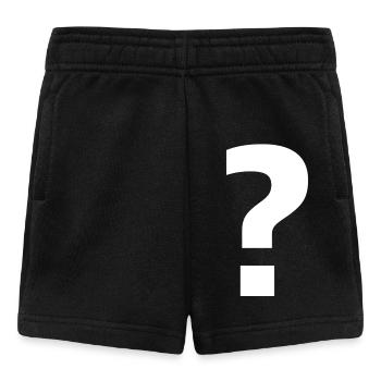 Question mark | stylish curiosity - Baby Shorts - black - Front
