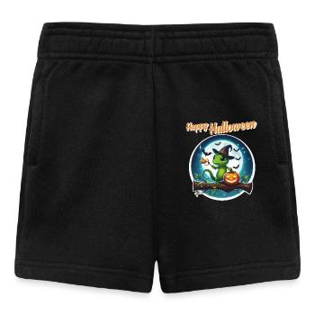 Wizard Gecko - Halloween - Baby Shorts - black - Front