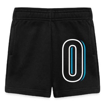 Nummer 0 - Null - Baby Shorts - Schwarz - Vorne