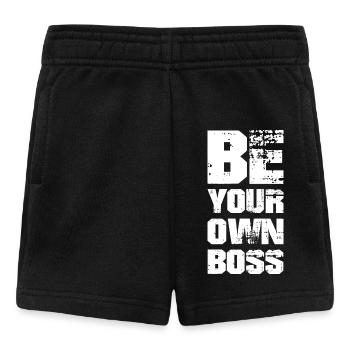 BE YOUR OWN - Baby Shorts - Schwarz - Vorne