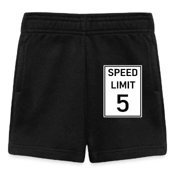 Speed limit 5 - Short Bébé - noir - Devant