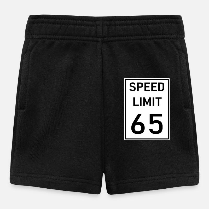 Speed limit - Baby Shorts - black