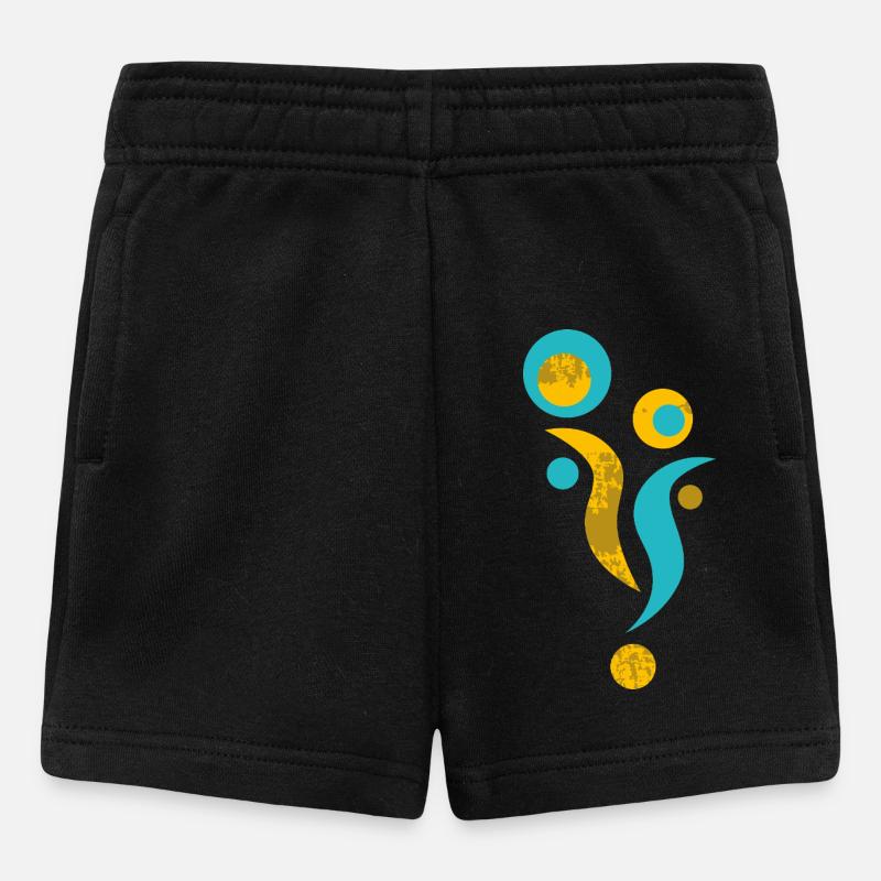 Yoga design_41 - Short Bébé - noir