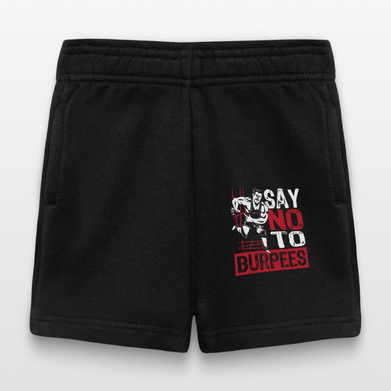 Burpees with high-intensity interval training Baby Shorts