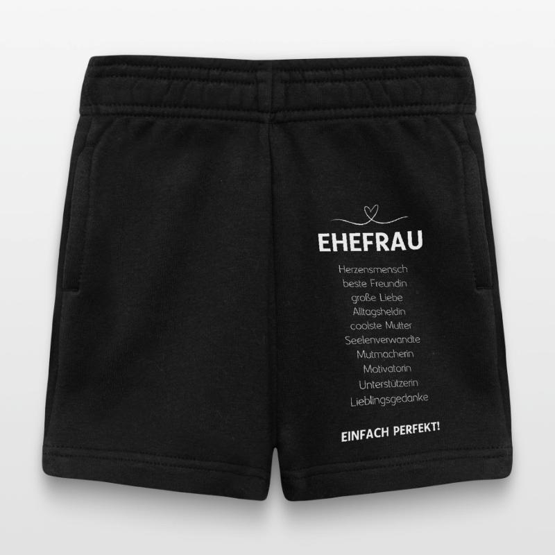Ehefrau Ehepartnerin Ehegattin Lieblingsfrau Ehe Baby Shorts