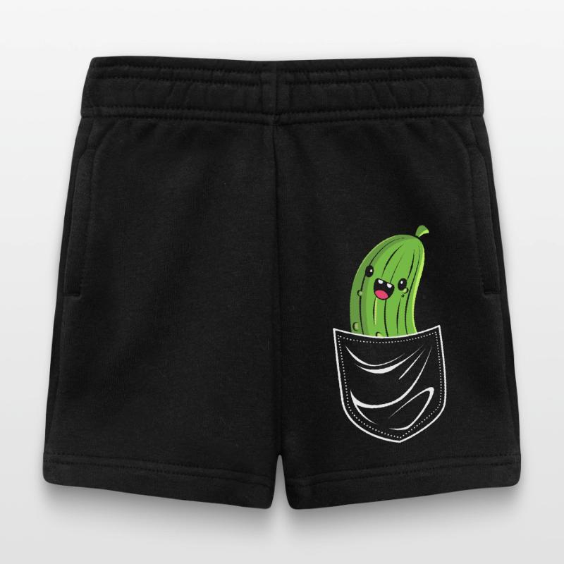 Cornichon concombre et concombre Short Bébé