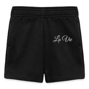 Collection "La Vie" – L’instant présent - Short Bébé - noir - Devant