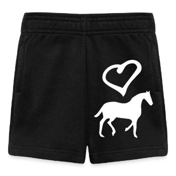 Cheval - Short Bébé - noir - Devant
