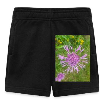 greater knapweed also centaurea Centaurea scabiosa - Baby Shorts - black - Front