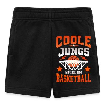 Basketball Basketballer - Baby Shorts - Schwarz - Vorne
