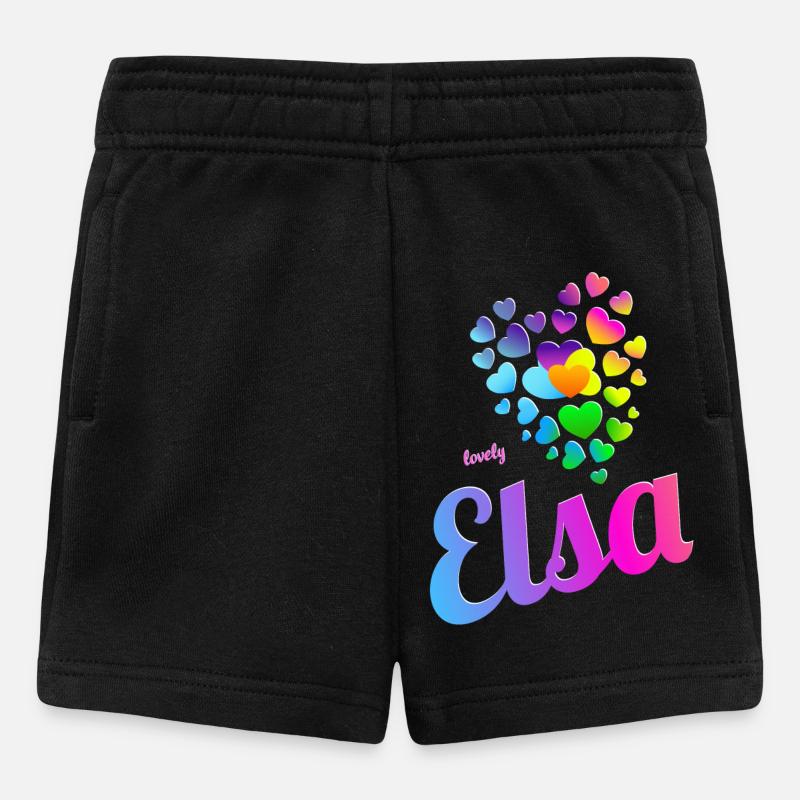 L’anniversaire d’Elsa Elsa - Short Bébé - noir