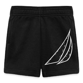 Elegant sails for cool captains and skippers - Baby Shorts - black - Front