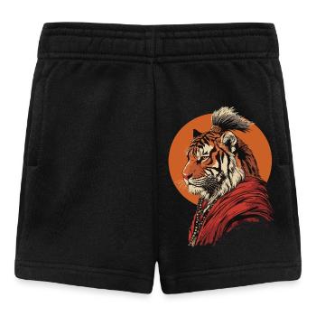 Moine Tigre - Short Bébé - noir - Devant