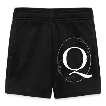 Lettre Q - Short Bébé - noir - Devant