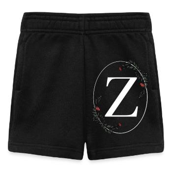 Lettre Z - Short Bébé - noir - Devant