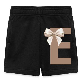 Buchstabe E Knoten - Baby Shorts - Schwarz - Vorne