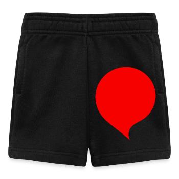 Sprechblase Comic selbst gestalten personalisieren - Baby Shorts - Schwarz - Vorne