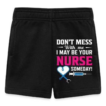 Nurse - Baby Shorts - black - Front