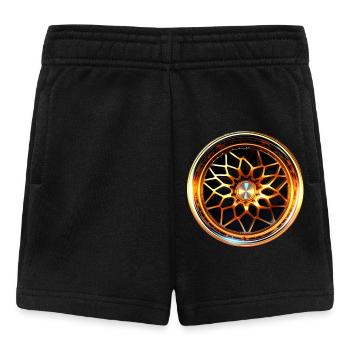 Car Rim - Baby Shorts - Schwarz - Vorne