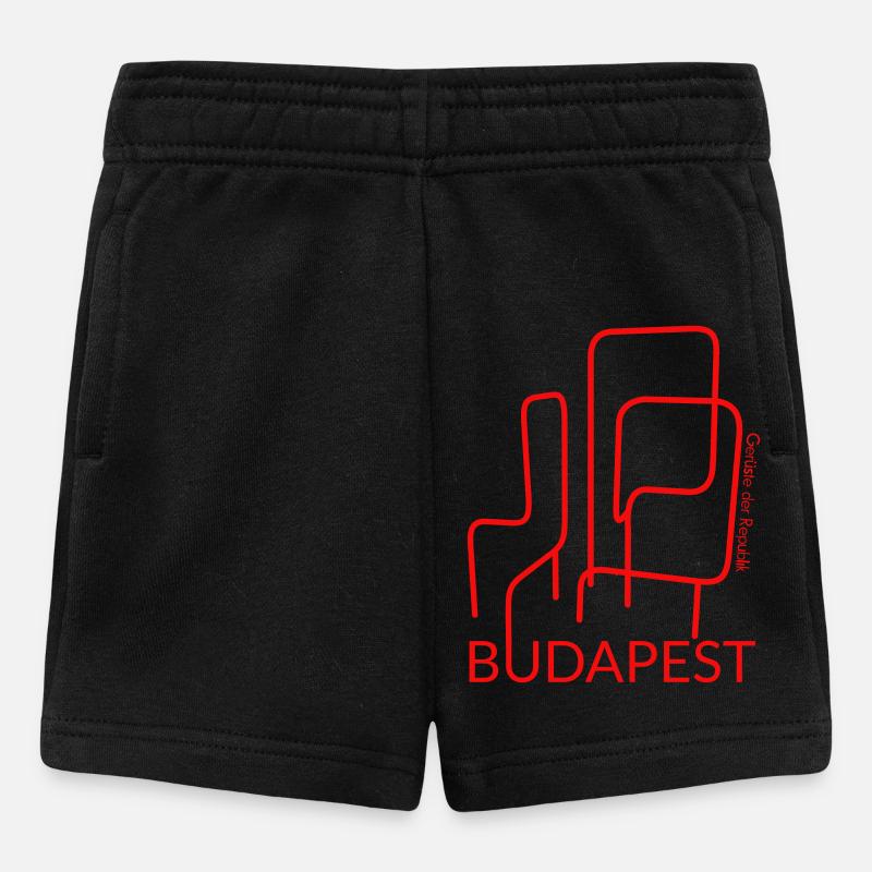 Budapest Jungle Gym - Baby Shorts - black