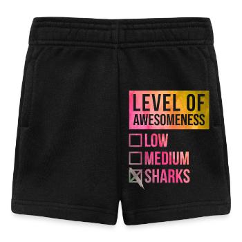 Shark - Baby Shorts - black - Front