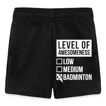 badminton - Short Bébé - noir - Devant