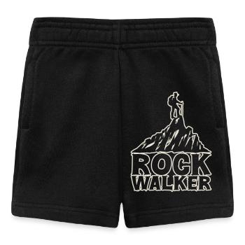 Rock Walker [Weiß] - Baby Shorts - Schwarz - Vorne