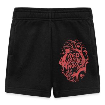 Rotkäppchen Red riding hood - Baby Shorts - black - Front