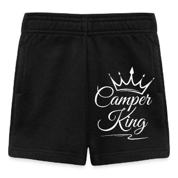 Camping-car King - Short Bébé - noir - Devant