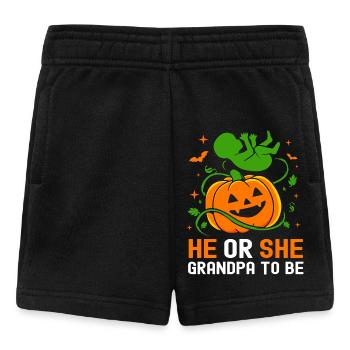 Halloween Gender Reveal - Baby Shorts - black - Front