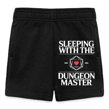 Sleeping with the DM - Funny D'n'D T-Shi - Short Bébé - noir - Devant