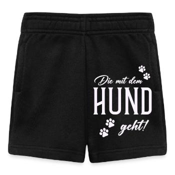 Dog and walking style - Baby Shorts - black - Front