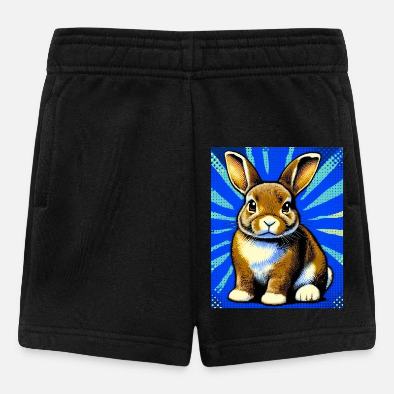 rabbit - Baby Shorts - black
