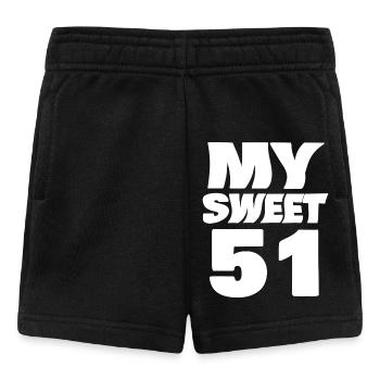 Sweet 51 - Baby Shorts - Schwarz - Vorne